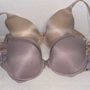Victoria's Secret Bra Set - Cream and Tan